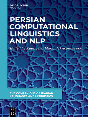 cover image of Persian Computational Linguistics and NLP